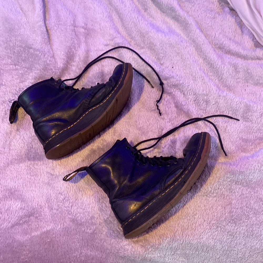 VERY Worn Dr. Martens